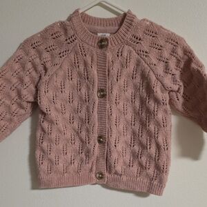 H&M Dusty Rose Knit Sweater